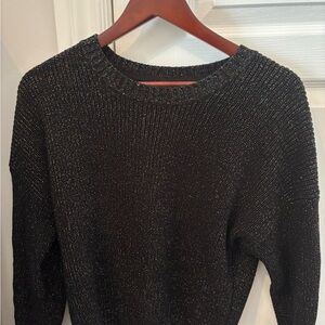 525 America Black and Gold Sweater